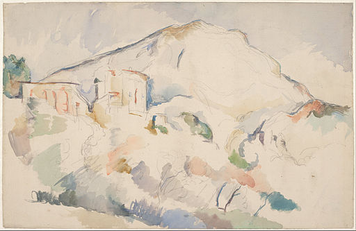 Paul Cézanne. Mont Sainte-Victoire et Château Noir, 1890–1895.